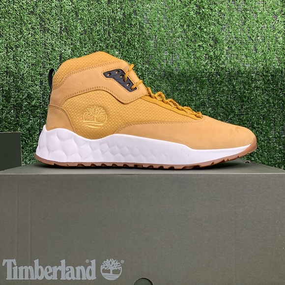 Timberland Shoes | Timberland Men's Solar Wave Sneaker Boots | Color: Green/Silver/Tan | Size: 10.5 | Valbregas's Closet